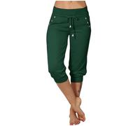 Pantalones de pescador tailandés, pantalones de yoga de pierna ancha para mujer, monos bohemios para mujer, vestido de pierna ancha para trabajo de verano, pantalones cargo negros para niñas y mujeres