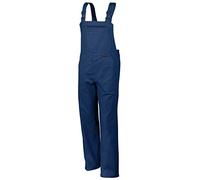Pantalones de peto QUALITEX 270 (de algodón que no se encoge, tallas 44-64, 90-110), disponible en 5 colores Hydronblau 48