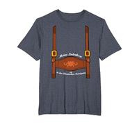 Pantalones de Piel para Hombre, diseño de Frases Divertidos, Oktoberfest Camiseta, Hombre Tallas Grandes, Azul Jaspeado, 2X Alto