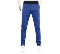 Pantalones de pierna recta elásticos con bolsillo liso europeo para hombre, pantalones deportivos casuales anchos y de moda para el comercio exterior, Bu1, XXXXXL