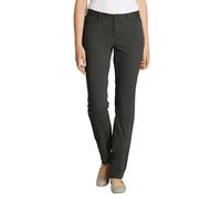 Pantalones de pierna recta para mujer Eddie Bauer, gris oscuro, 36