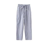 Pantalones de pijama a cuadros para hombre, pantalones de pijama a cuadros para hombre, pantalones de dormir súper suaves con cordón elástico en la cintura, pantalones de dormir sueltos, ligeros