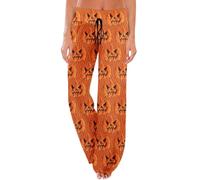 Pantalones de pijama largos para mujer, tallas grandes, pijamas abrazados, pantalones de mujer para mujer, estampados, informales, modernos, de pierna ancha, pantalones de ocio, pantalones deportivos