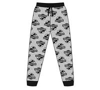 Pantalones de pijama para hombre, diseño de Jurassic Park con múltiples puños, talla S, M, L, XL