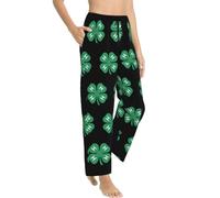 Pantalones de pijama para mujer 4-H Clover