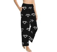 Pantalones de pijama para mujer con símbolo de cueva de búho de Twin Peaks