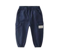 Pantalones De Portero Niño - Pantalones Cargo Informales para Niños Pequeños Cómodos Duraderos Y Ligeros para Verano Exteriores Patios De Recreo Escuela Largos para Niños Y Niñas De 12 Meses A 6 Años
