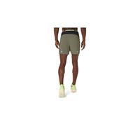 Pantalones de running asics fujitrail all over print 5in short ho XL