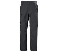 Pantalones de senderismo convertibles Helly Hansen ELV LIGHT ZIP OFF PANT (EBONY) Hombre
