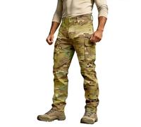 Pantalones de senderismo para hombre, estampado de camuflaje, pantalones cargo impermeables, cómodos pantalones de montañismo, pantalones chinos, pantalones de trabajo tácticos, pantalones de trekking