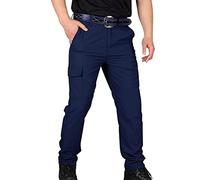 Pantalones de senderismo para hombre: Pantalones cargo profesionales elásticos para trabajo al aire libre, pantalones de verano de secado rápido para deportes y senderismo, impermeables, pantalones de