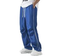 Pantalones de senderismo para hombre, pantalones cortavientos de secado rápido, pantalones de entrenamiento de ajuste relajado, pantalones ligeros para gimnasio, pantalones deportivos para hombre