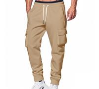 Pantalones de senderismo para hombre, pantalones de descanso, holgados, chinos, holgados, para senderismo, caminar, pantalones chinos casuales para hombre, ajuste regular, pantalones para exteriores