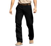 Pantalones de senderismo para hombre, pantalones de senderismo para hombre, pantalones de carga resistentes para actividades al aire libre, jeans robustos con múltiples bolsillos para diario chino