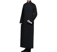 Pantalones de Tai Chi transpirables unisex: pantalones de uniforme de artes marciales de ajuste holgado para Kung Fu, yoga y uso casual, a, 140 cm