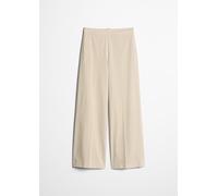 Pantalones de tela de seda, modelo Margo, de corte ancho Linen Beige 34