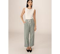 Pantalones de terciopelo PAULA Mujer Talla S. Color Verde