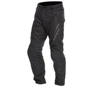 Dainese - Drake 2 Super Air Tex Pants, Pantalones de Moto de Malla, Ventilados y Ligeros, con Protectores Extraíbles, Hombre, Negro/Negro, 56