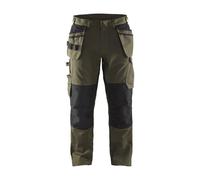 Pantalones de trabajo elásticos con bolsillos flotantes Blaklader 38