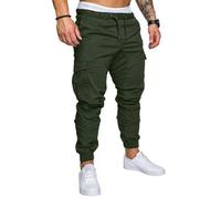 Pantalones De Trabajo Hombre Baggy Militares Primavera Pantalón Mecanico Clásico Calças Anchos Trekking Ropa Hombre Inverno Pantalon Tácticos 2025 Nuevo 2#Verde L