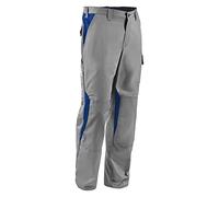 Pantalones de trabajo "Image Dress" de Kübler, 1 pieza, talla 44, color gris medio/azul aciano, código 23463411-9546-44