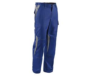 Pantalones de trabajo "Image Dress" de Kübler; 1 pieza, talla 46, azul aciano/gris medio, modelo 23463411-4695-46