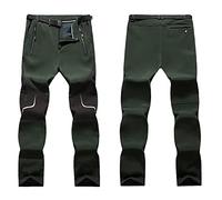 Pantalones de trabajo impermeables para hombre, pantalones de senderismo, pierna ancha, pantalones de invierno con forro polar, pantalones de descanso, pantalones de trabajo para caminar, pantalones