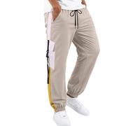 Pantalones de trabajo para hombre con fondo estrecho y bolsillos grandes de gran tamaño de secado rápido de verano Hip-Hop Casual Jogging ligeros yoga de cintura alta chino elegantes suaves para el