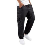 Pantalones de trabajo para hombre con fondo estrecho y bolsillos grandes de gran tamaño de secado rápido de verano Hip-Hop Casual Jogging ligeros yoga de cintura alta chino elegantes suaves para el