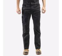 Pantalones De Trabajo Protectores Para Hombre Caterpillar (Rectos) Negros