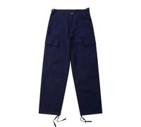 Pantalones De Trabajo Retro De Estilo Pareja - Multi-Bolsillo, Ajuste Suelto Casual, Puño Atado Y Pierna Recta, Unisex para Hombres Y Mujeres-Color-4||x_l
