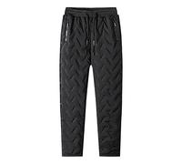 Pantalones de trabajo tipo cargo para hombre, pantalones de invierno para hombre, de cuero, ajustados, para gimnasio, pantalones de trabajo negros, pantalones de forro polar ajustados para el Reino