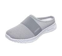 Pantalones de Trabajo Unisex Transpirables Zapatos Bajos Casual Zapatos de Trabajo Ligero Unisex Zapatos de Trabajo Deportivos Transpirables y Transpirables Ropa de Trabajo Camisas, gris, 37 EU