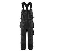 Pantalones de trabajo vellón/mezcla de peto 2600, negro, 260018609900C44