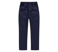 Pantalones de traje británicos clásicos para niños con pierna recta como ropa escolar Pantalones cómodos para actividades al aire libre diarias, marine, 155/160