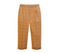 Pantalones de traje de color liso para niños para niños, pantalones escolares para niños de escuela primaria, pantalones largos casuales para primavera y otoño de 3 a 10 años traje de bebé, naranja, 4