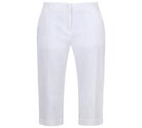 Pantalones de tres cuartos para mujer Regatta Bayletta Capri Talla: XXL / Color: blanco