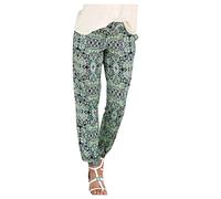 Pantalones de Verano Para Mujer, Largos, Ligeros, Estilo Informal, con Flores, Pantalones Bohemios Estampados Para Mujers