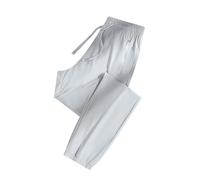 Pantalones de verano ultra delgados y transpirables de seda de hielo, pantalones casuales para mujer, pantalones holgados y anchos, pantalones de playa, pantalones cortos de pierna recta, ropa de