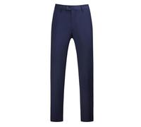 Pantalones de vestir ajustados para hombre, pantalones chinos con parte delantera plana, resistentes a las arrugas, pantalones inteligentes ajustados y elásticos, pantalones de traje de negocios