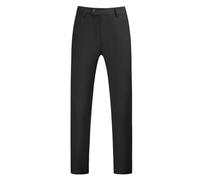 Pantalones de vestir ajustados para hombre, pantalones chinos con parte delantera plana, resistentes a las arrugas, pantalones inteligentes ajustados y elásticos, pantalones de traje de negocios