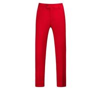 Pantalones de vestir ajustados para hombre, pantalones chinos con parte delantera plana, resistentes a las arrugas, pantalones inteligentes ajustados y elásticos, pantalones de traje de negocios