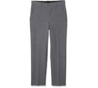 Pantalones de vestir el?sticos Van Heusen Big Flex para ni?o, con parte delantera plana, color gris Oxford 18