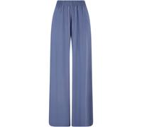 Pantalones De Viscosa De Pierna Ancha Urban Classics Para Damas Con Pliegues