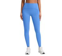 Pantalones de yoga para mujer, cintura alta, mallas deportivas, opacas, para yoga, entrenamiento, gimnasio, deportes, sin costuras, largas, pantalones de fitness Winshape funcionales, cómodos, mallas