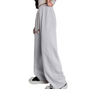 Pantalones deportivos cargo para niñas, de cintura alta, pierna ancha, con cordón, pantalones escolares para niños, pantalones deportivos de pierna recta, cintura elástica, pantalones deportivos Y2K