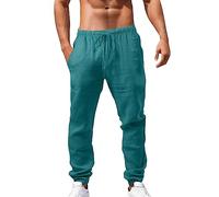 Pantalones Deportivos Casuales Sueltos Transpirables de Hip Hop para Toda la Temporada de Primavera y Verano para Hombres Pantalón Lluvia Hombre
