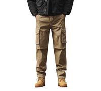 Pantalones deportivos con forro polar para hombre con bolsillos para hombre, pantalones de forro polar con parte inferior abierta, pantalones de trabajo abiertos, pantalones de trabajo forrados para