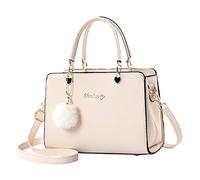 Pantalones deportivos cortos para hombre con bolsillos para mujer, bolso bandolera, bolso bandolera, bolso de piel para mujer, tiempos malos, bolsillos, beige, Talla única para todos