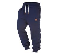 Pantalones deportivos para hombre, talla larga, pantalones de chándal para hombre, cintura elástica con cordón, bolsillos, pantalones de primavera informales, pantalones de chándal para hombre,